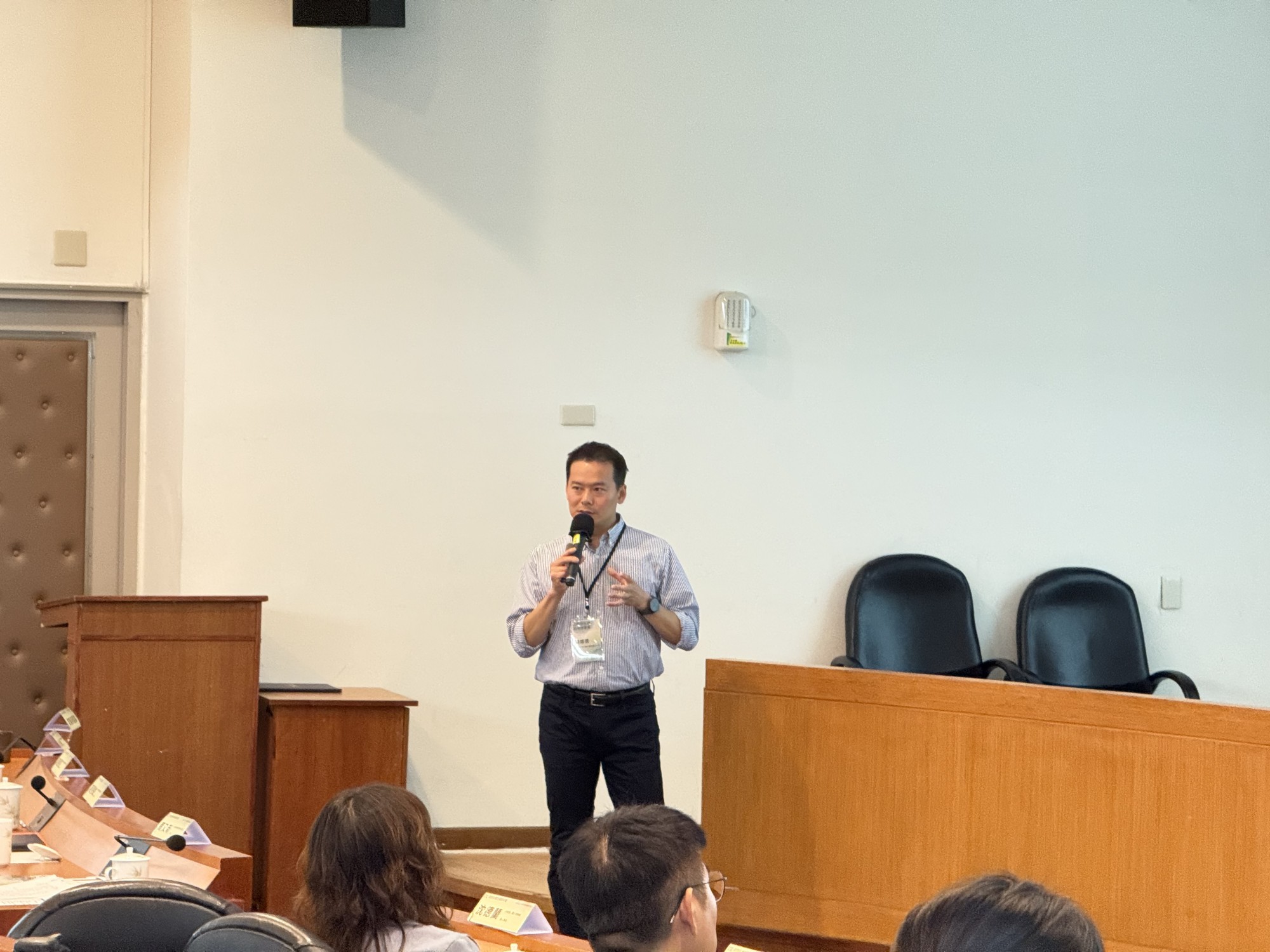 Chief Operating Officer Chen of the Center for Corporate Sustainability Impact, Tunghai University
